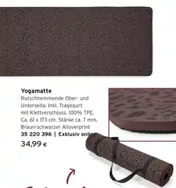 Tchibo Eduscho Yogamatte Angebot
