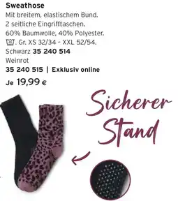 Tchibo Eduscho Sweathose Angebot