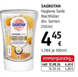 dm SAGROTAN Hygiene Seife Nachfüller Angebot