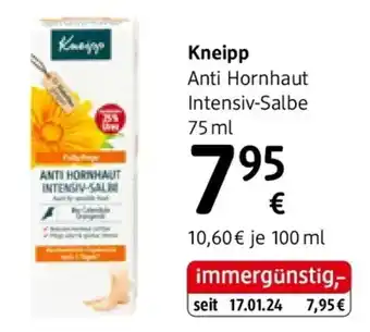 Kneipp Anti Hornhaut Intensiv-Salbe