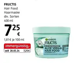 dm FRUCTIS Hair Food Haarmaske Angebot