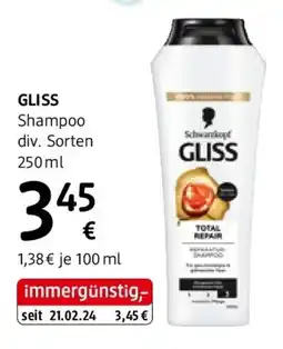dm GLISS Shampoo Angebot