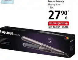dm beurer beauty Haarglätter Angebot