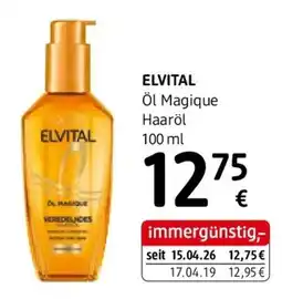 dm ELVITAL Öl Magique Haaröl Angebot