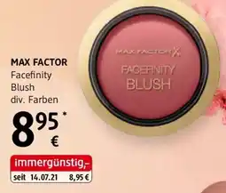 dm MAX FACTOR Facefinity Blush Angebot