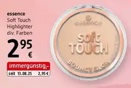 dm essence Soft Touch Highlighter Angebot
