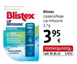 dm Blistex Lippenpflege Lip Infusions Angebot