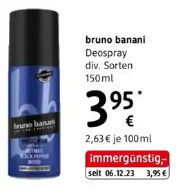 dm bruno banani Deospray Angebot