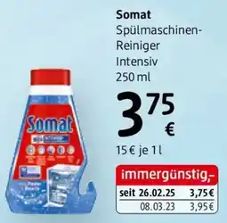 dm Somat Spülmaschinen Reiniger Intensiv Angebot