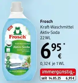 dm Frosch Kraft-Waschmittel Aktiv-Soda Angebot