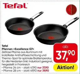 Eurospar Tefal Pfannen Excellence G7 Angebot