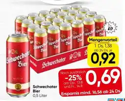 Eurospar Schwechater Bier Angebot