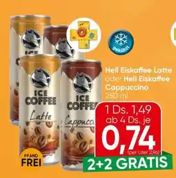 Eurospar Hell Eiskaffee Latte oder Hell Eiskaffee Cappuccino Angebot