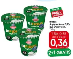 Eurospar Bifidus Joghurt Natur 3,2% aus Österreich Angebot
