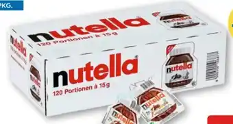 T&G Ferrero Nutella Portionen Angebot