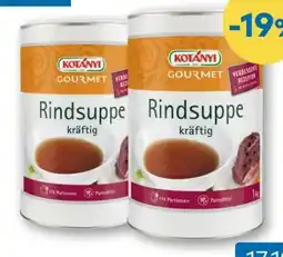 T&G Kotányi Gourmet Rindsuppe Angebot
