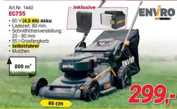 Zgonc Enviro Akku-Mäher EG755 Angebot