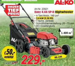 Zgonc AL-KO Easy 4.66 SP-D Highwheeler Angebot