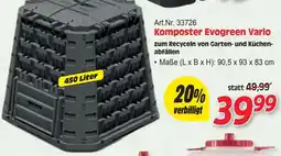 Zgonc Komposter Evogreen Vario Angebot