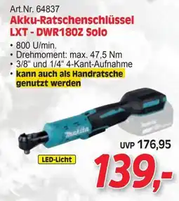 Zgonc Akku-Ratschenschlüssel LXT - DWR180Z Solo Angebot