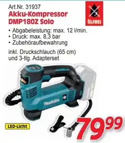 Zgonc Akku-Kompressor DMP180Z Solo Angebot