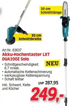 Zgonc Makita Akku-Hochentaster LXT DUA200Z Solo Angebot