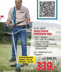 Zgonc Akku-Sense DUR368AZ Solo Angebot