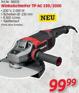 Zgonc Winkelschleifer TP-AG 230/2000 Angebot