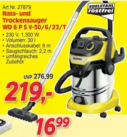 Zgonc Kärcher Nass- und Trockensauger WD 6 P S V-30/6/22/T Angebot