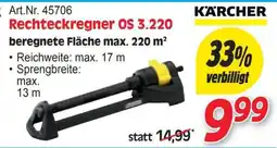 Zgonc Kärcher Rechteckregner OS 3.220 Angebot
