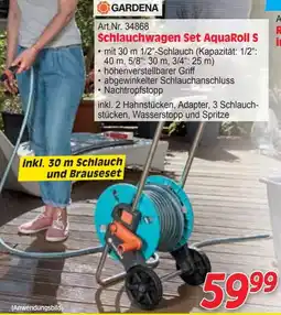 Zgonc GARDENA Schlauchwagen Set AquaRoll S Angebot