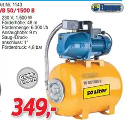 Zgonc Elpumps VB 50/1500 B Angebot