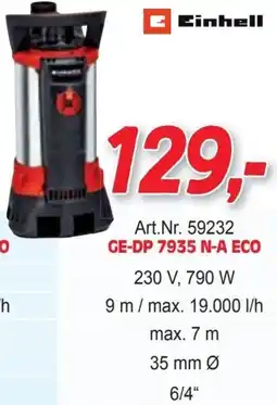 Zgonc Einhell GE-DP 7935 N-A ECO Angebot