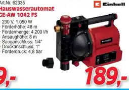 Zgonc Einhell Hauswasserautomat Angebot