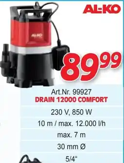 Zgonc Al-Ko Drain 12000 Comfort Angebot