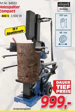 Zgonc Holzspalter Compact Angebot