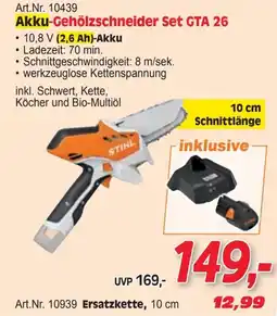Zgonc Akku-Gehölzschneider Set GTA 26 STIHL Angebot