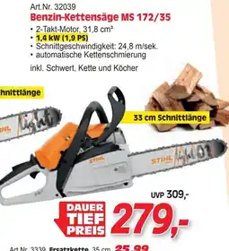 Zgonc Benzin-Kettensäge MS 172/35 Angebot