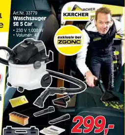 Zgonc Kärcher Waschsauger SE 5 Car Angebot