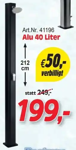 Zgonc Alu 40 Liter Angebot