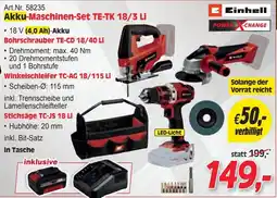 Zgonc Akku-Maschinen-Set TE-TK 18/3 Li Angebot