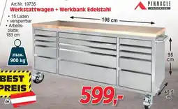 Zgonc Werkstattwagen + Werkbank Edelstahl Angebot