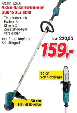 Zgonc Makita Akku-Rasentrimmer DUR192LZ Solo Angebot