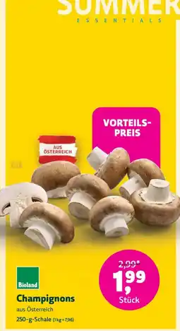 Denn's Biomarkt Bioland Champignons Angebot