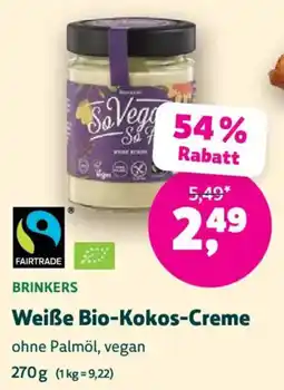 Denn's Biomarkt Brinkers Weiße Bio-Kokos-Creme Angebot