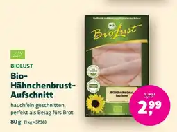 Denn's Biomarkt BioLust Bio-Hähnchenbrust-Aufschnitt Angebot