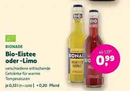 Denn's Biomarkt Bionade Bio-Eistee oder -Limo Angebot