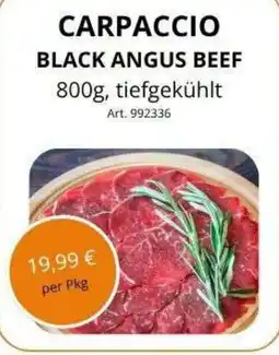 Nemetz Markt Carpaccio Black Angus Beef Angebot