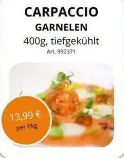 Nemetz Markt Carpaccio Garnelen Angebot