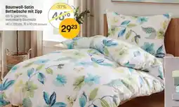 Reiter Baumwoll-Satin Bettwäsche mit Zipp Angebot